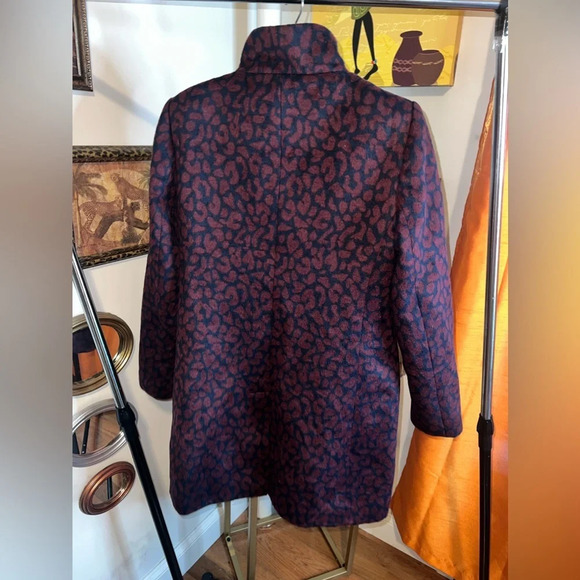 Loft Animal Print Jacket size Small - Picture 3 of 6